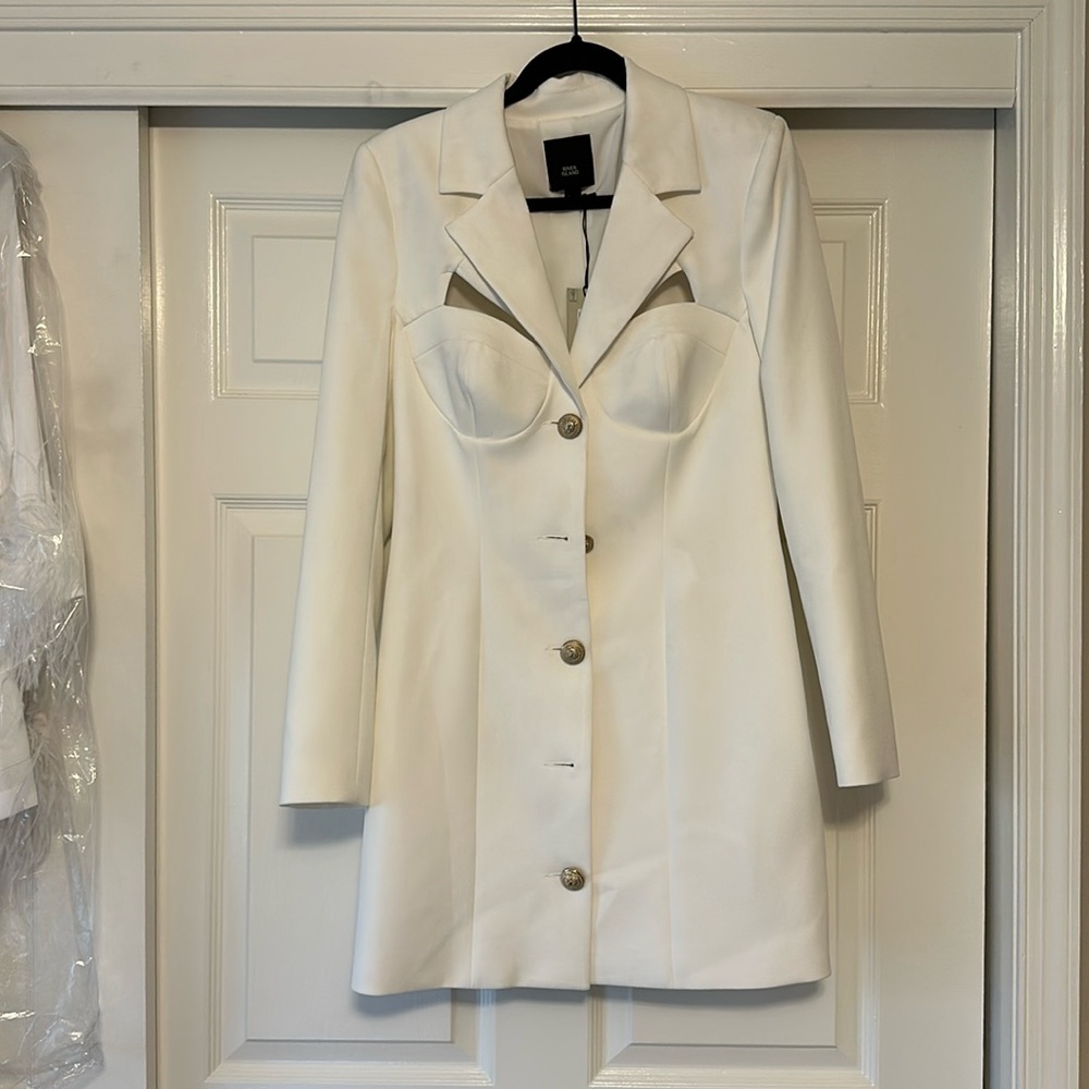 River Island Cut Out Blazer Dress